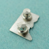 DC Cherry Blossoms Hard Enamel Lapel Pin