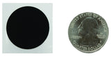 10 MIFARE Classic Black NFC Tag Stickers 25mm (1 inch) Round - 1k Bytes 4byte UID