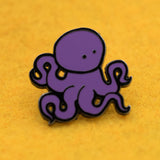 Octopus Tina Hard Enamel Pin (Begin Industries x Ken Ives)